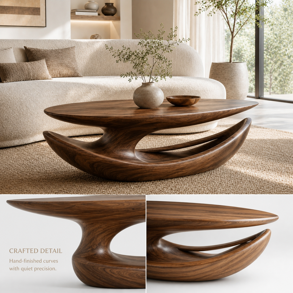 Amara Soft Edge Coffee Table - Design 252 - product image 06