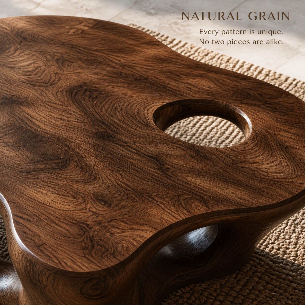 Caldera Organic Coffee Table - Design 254 - product image 05