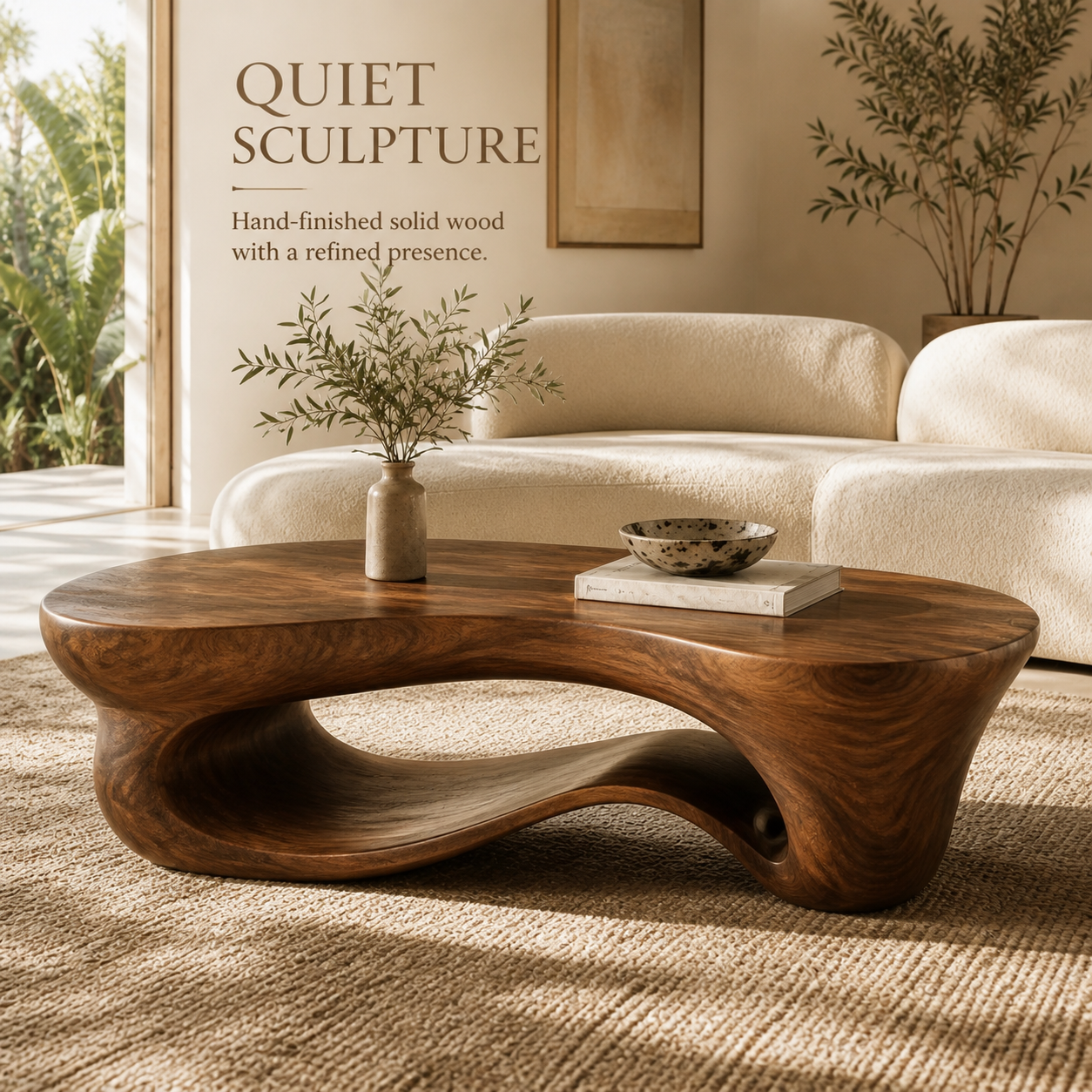 Elara Soft Curve Coffee Table - Design 256 - product image 02
