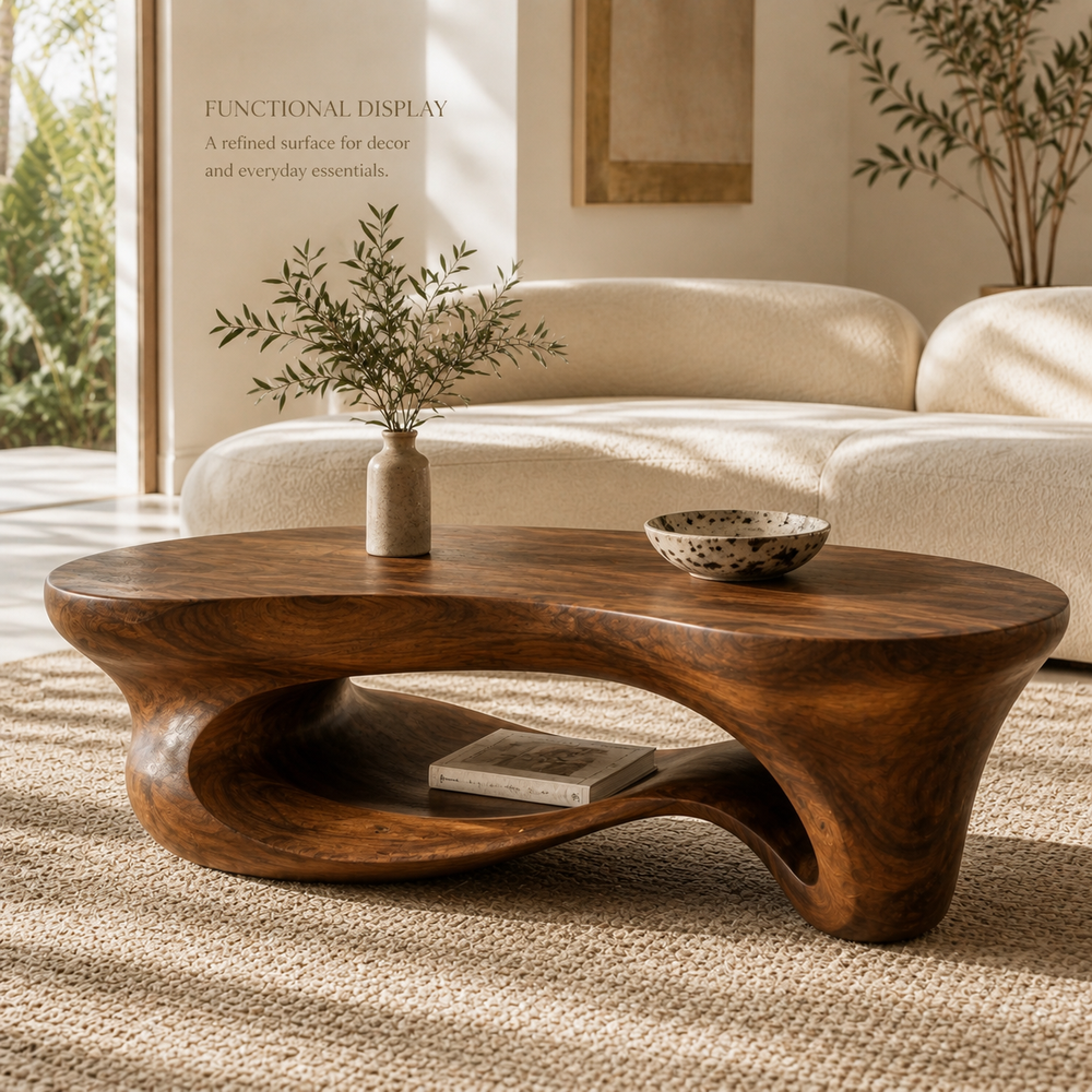 Elara Soft Curve Coffee Table - Design 256 - product image 07