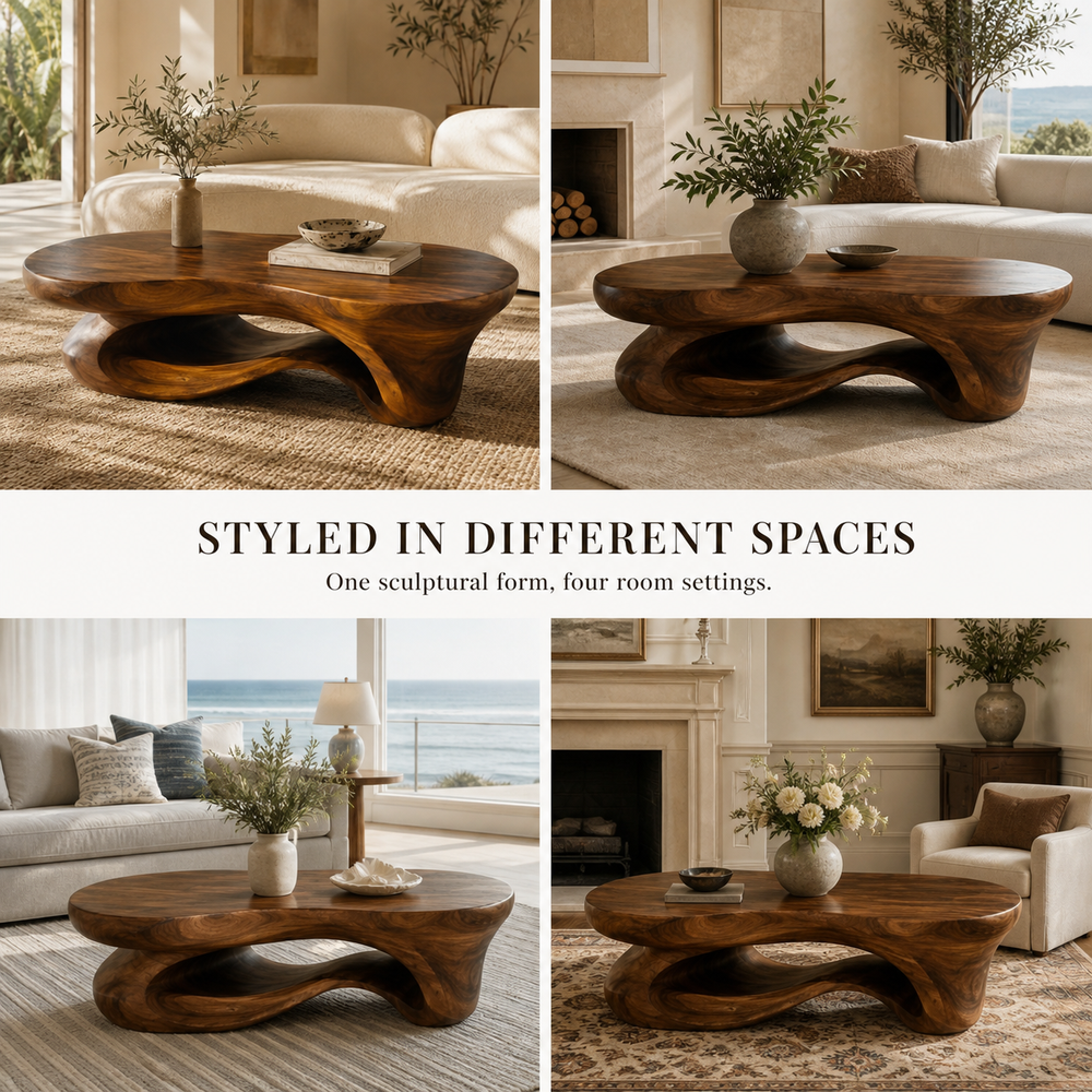Elara Soft Curve Coffee Table - Design 256 - product image 10