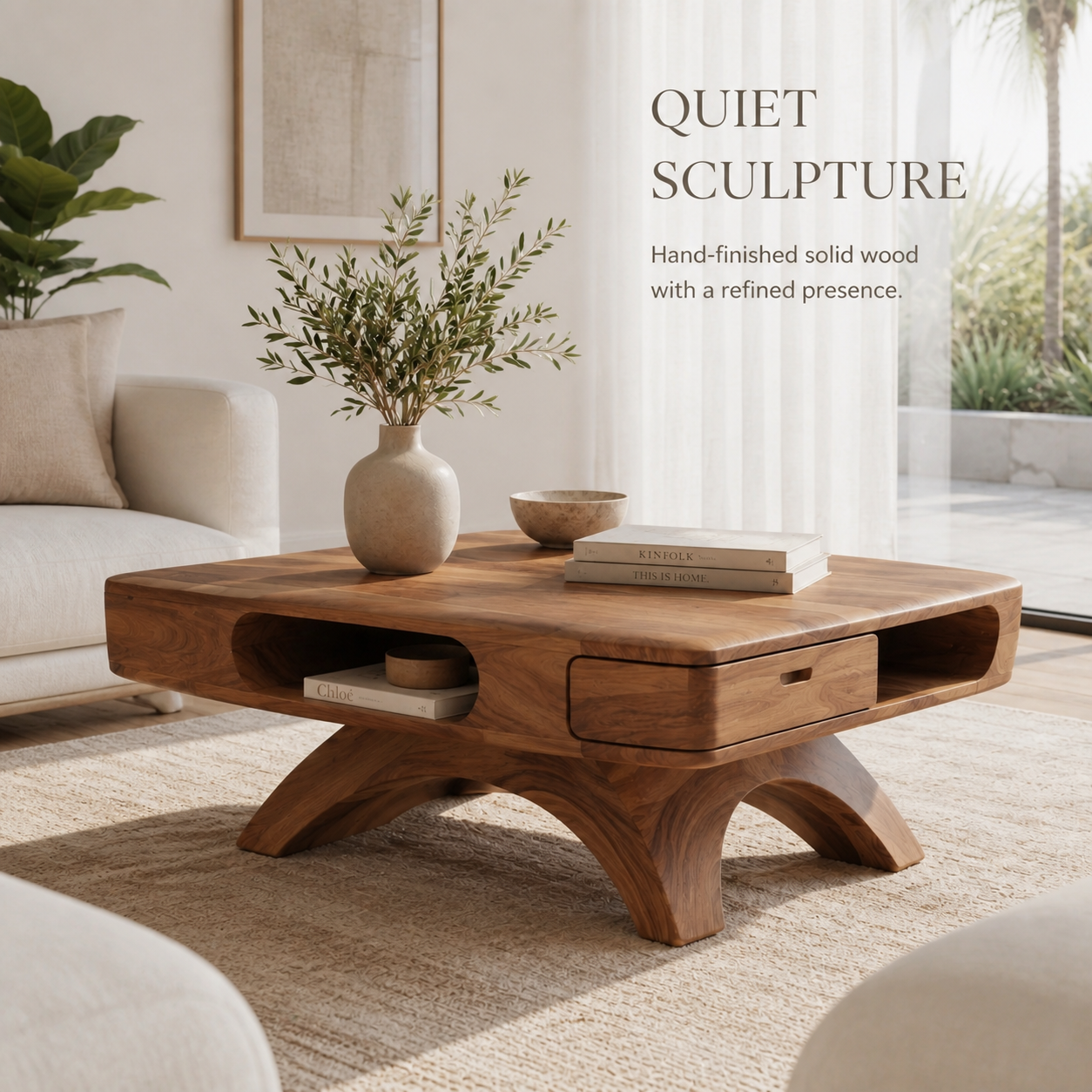 Veyra Gallery Wood Coffee Table - Design 257 - product image 02