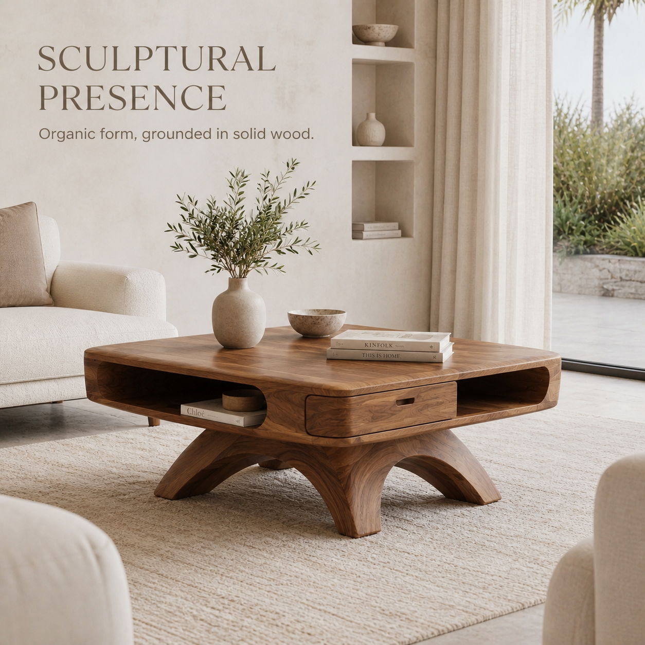 Veyra Gallery Wood Coffee Table - Design 257 - product image 03