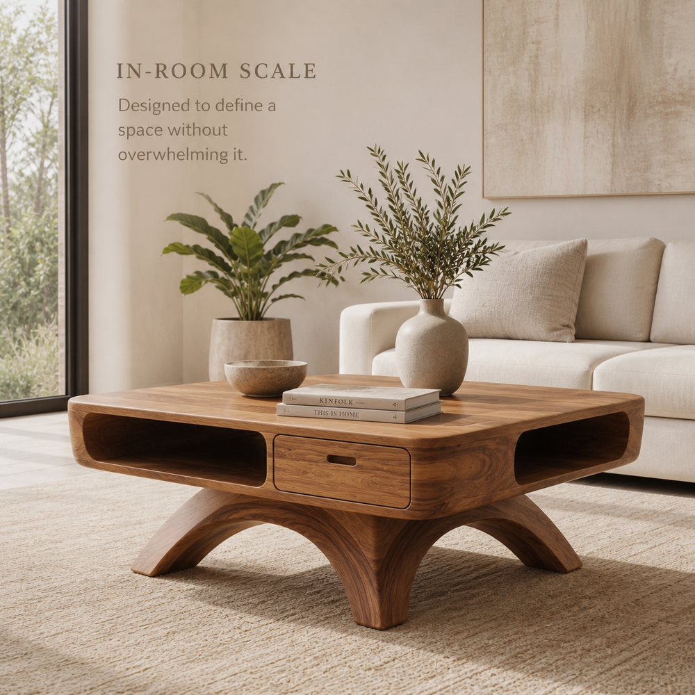 Veyra Gallery Wood Coffee Table - Design 257 - product image 04