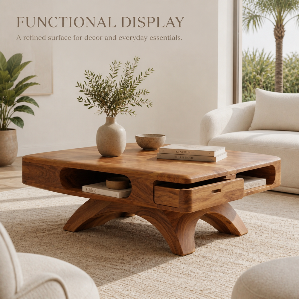 Veyra Gallery Wood Coffee Table - Design 257 - product image 07