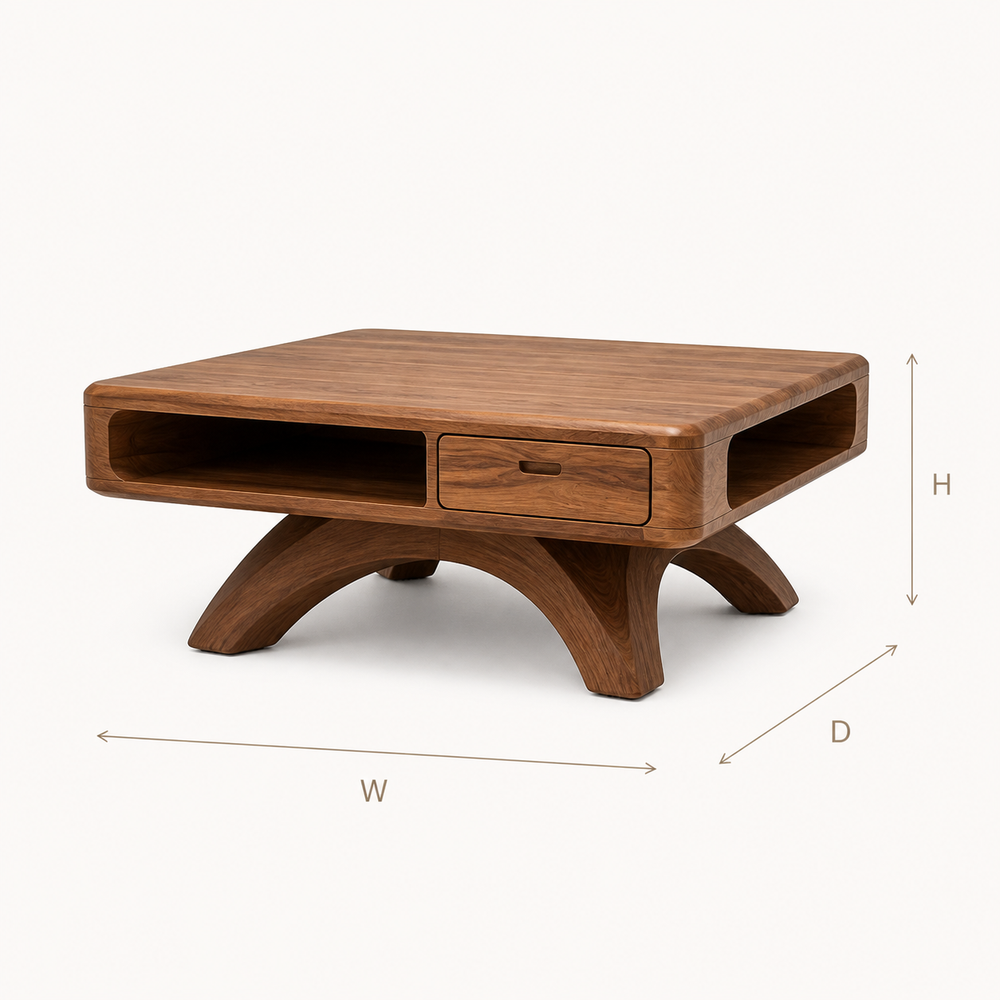 Veyra Gallery Wood Coffee Table - Design 257 - product image 08