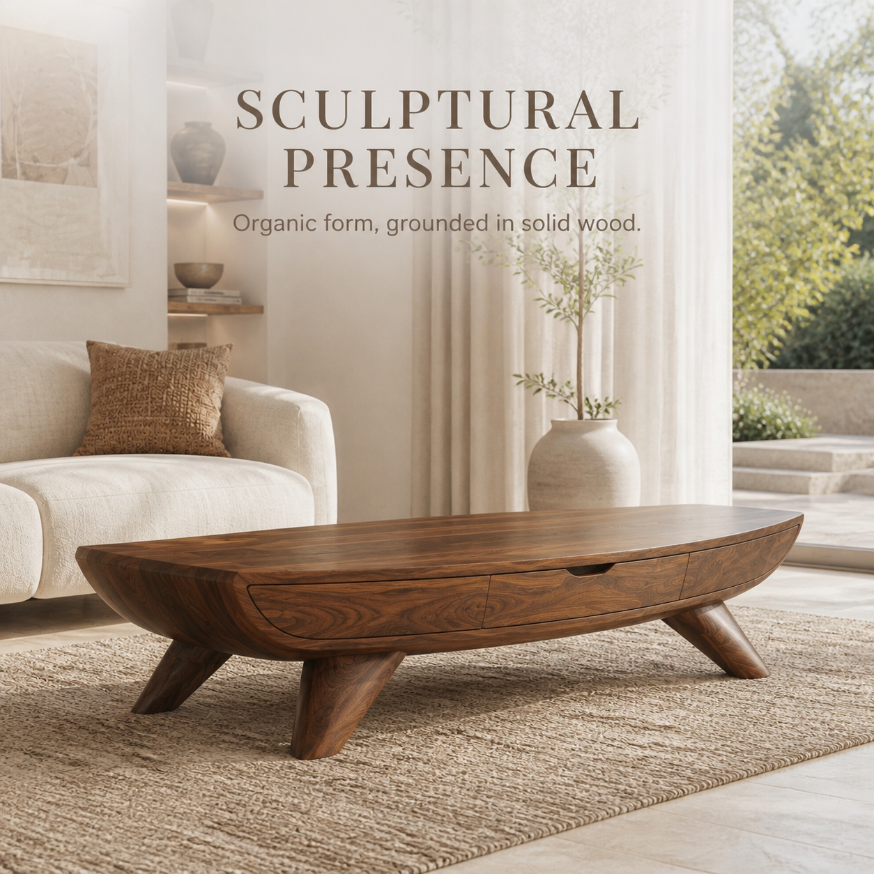 Nolan Arc Living Room Coffee Table - Design 258 - product image 03