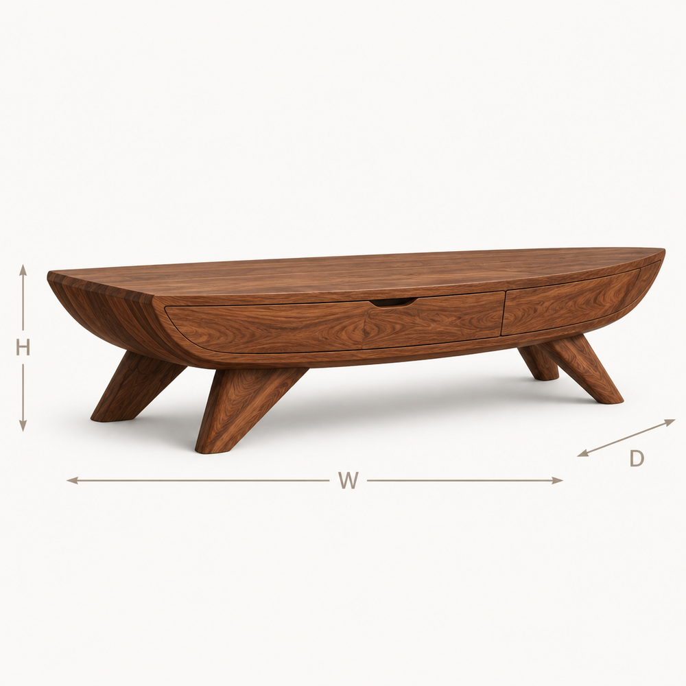 Nolan Arc Living Room Coffee Table - Design 258 - product image 08