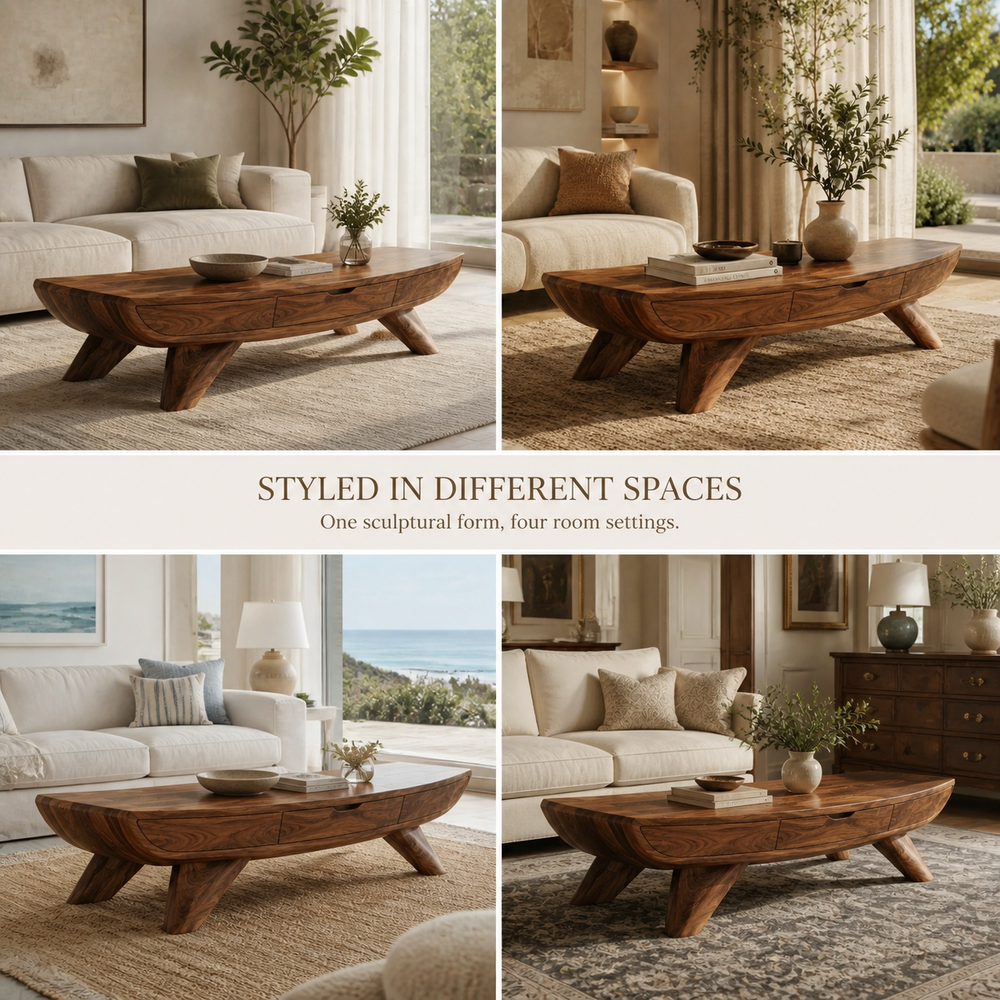 Nolan Arc Living Room Coffee Table - Design 258 - product image 10