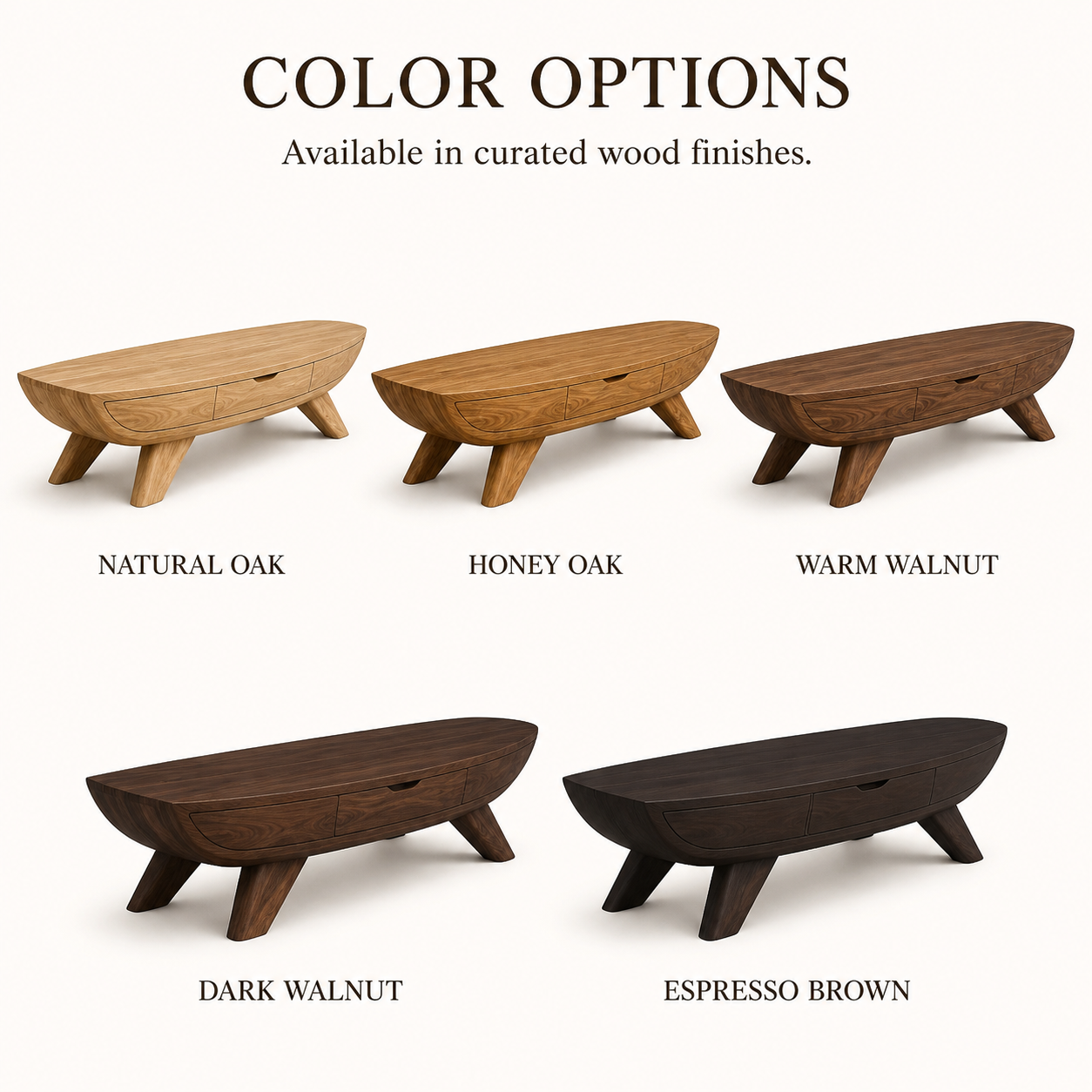 Nolan Arc Living Room Coffee Table - Design 258 - product image 11