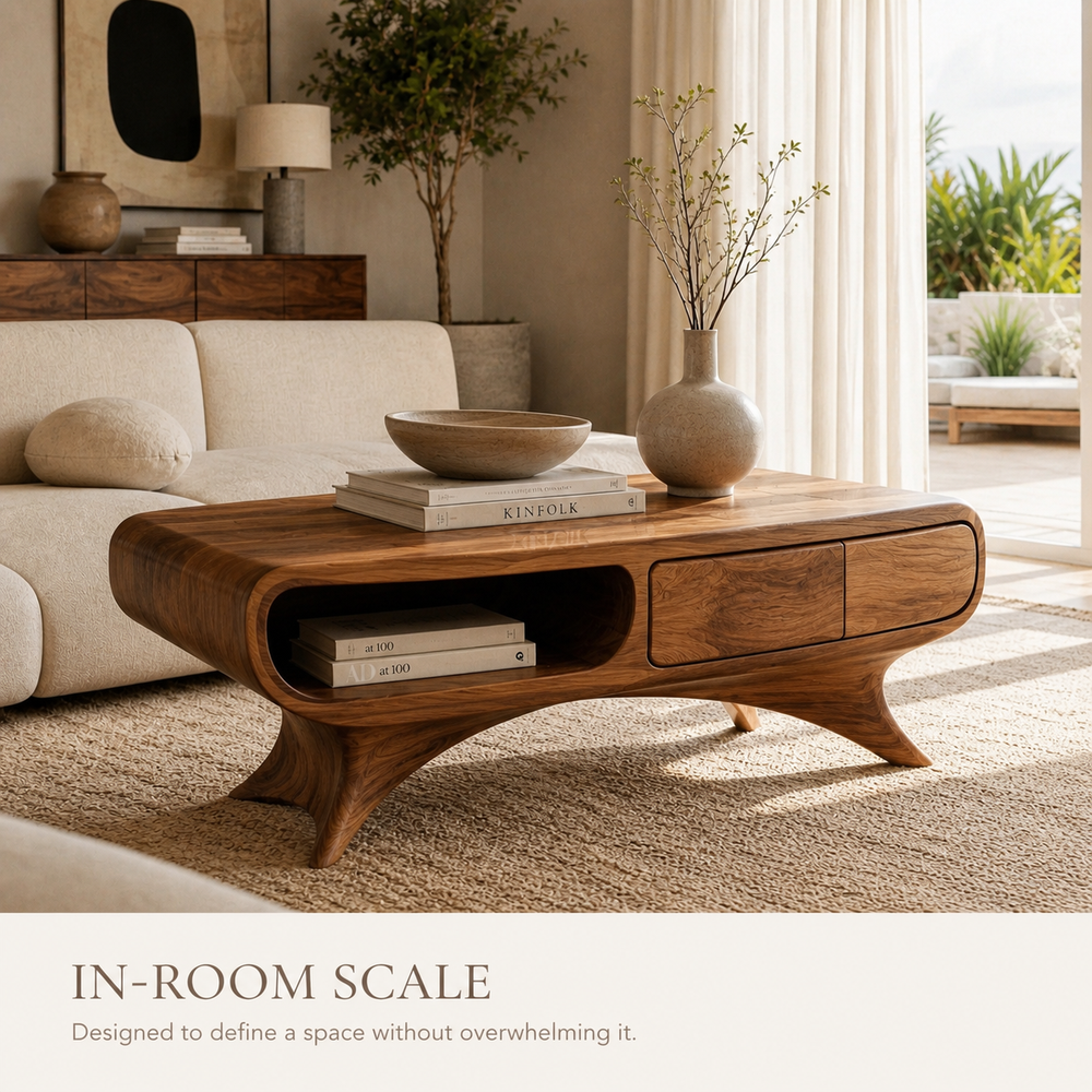 Liora Warm Walnut Coffee Table - Design 259 - product image 04