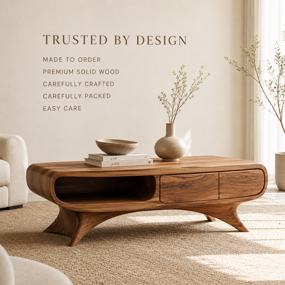 Liora Warm Walnut Coffee Table - Design 259 - product image 09