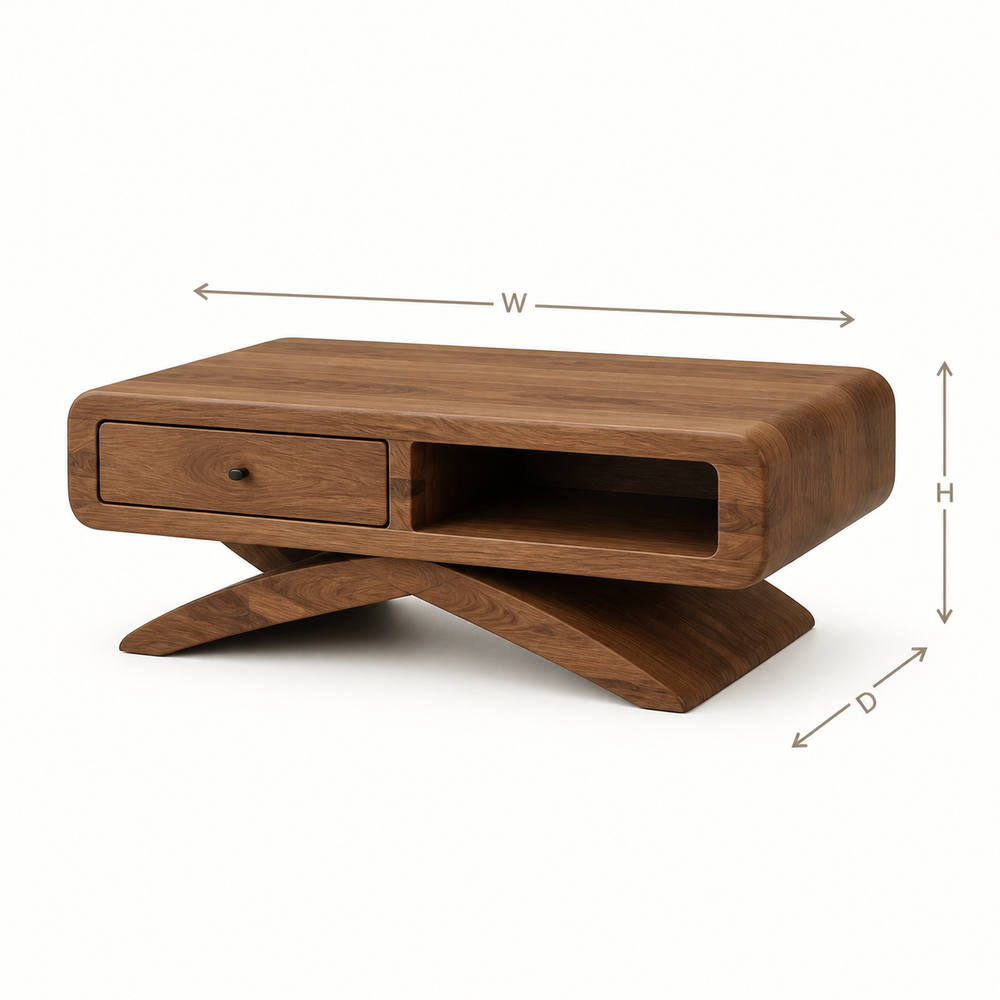 Rowan Low Profile Coffee Table - Design 260 - product image 08