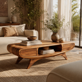 Brielle Sculpted Coffee Table - Design 261 - main view