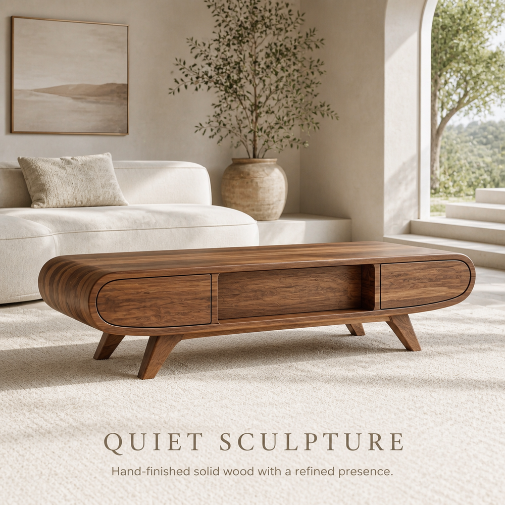 Brielle Sculpted Coffee Table - Design 261 - product image 02