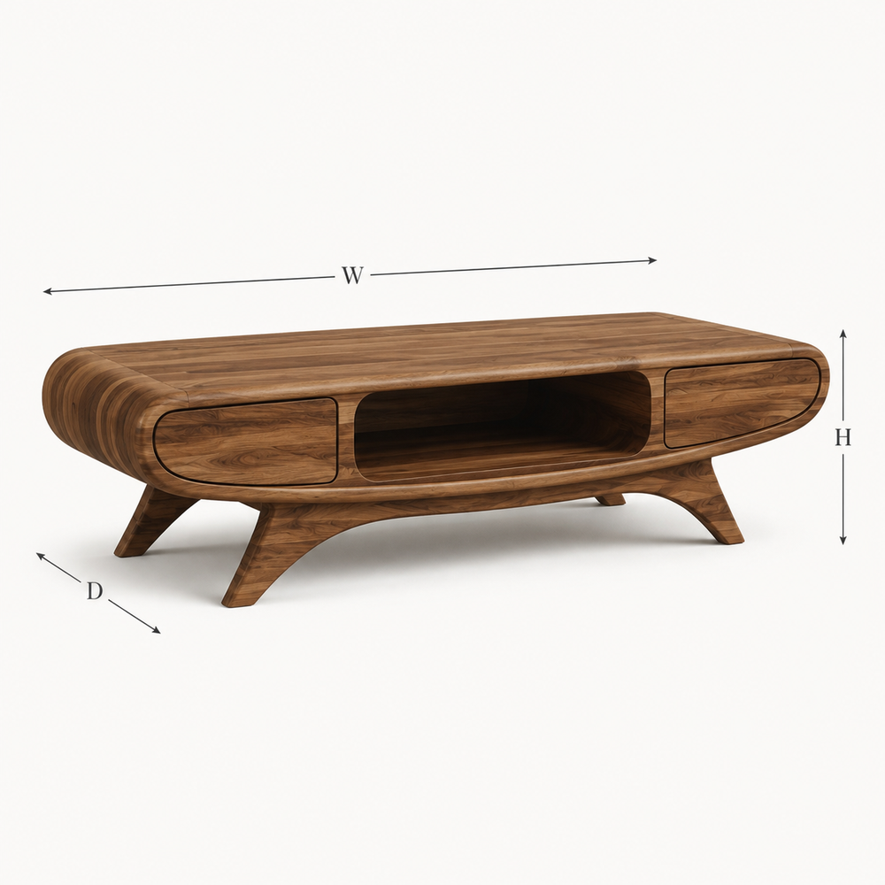 Brielle Sculpted Coffee Table - Design 261 - product image 08