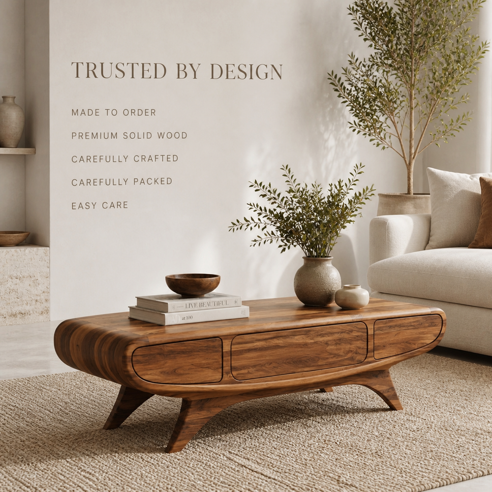 Brielle Sculpted Coffee Table - Design 261 - product image 09