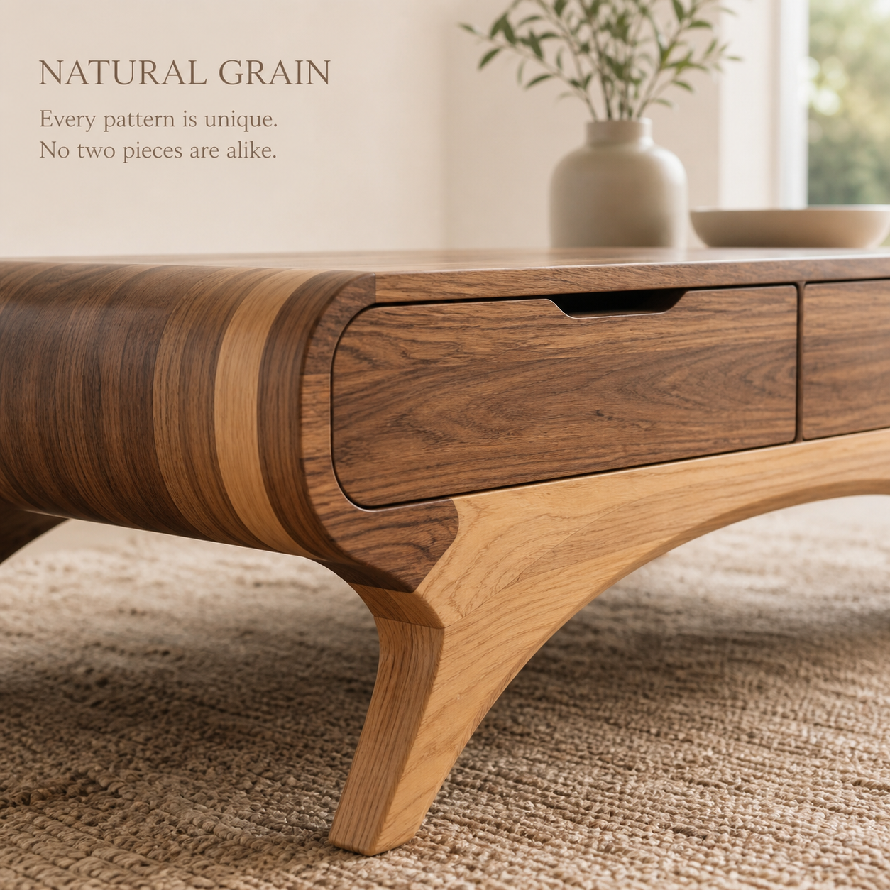 Orin Organic Modern Coffee Table - Design 262 - product image 05