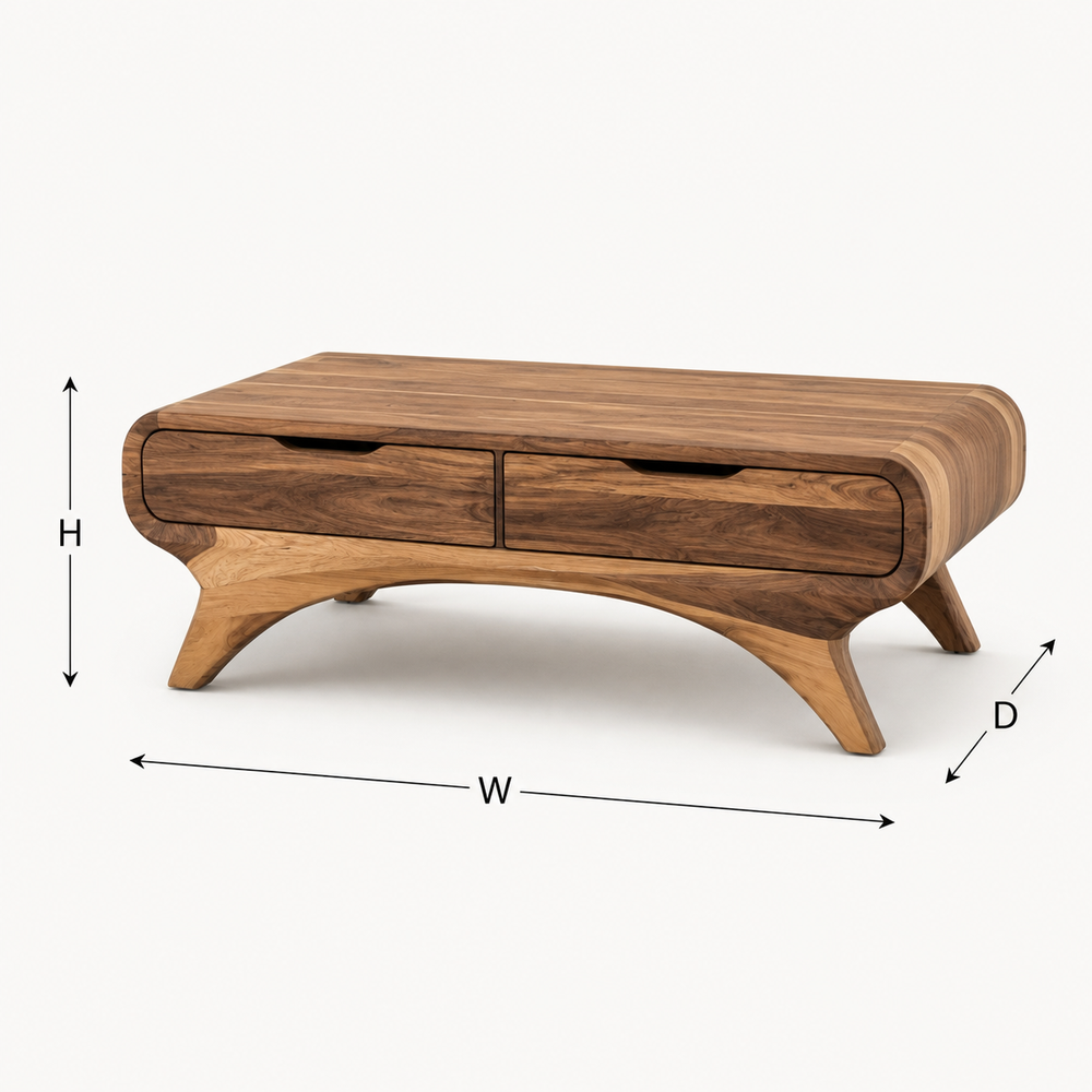 Orin Organic Modern Coffee Table - Design 262 - product image 08