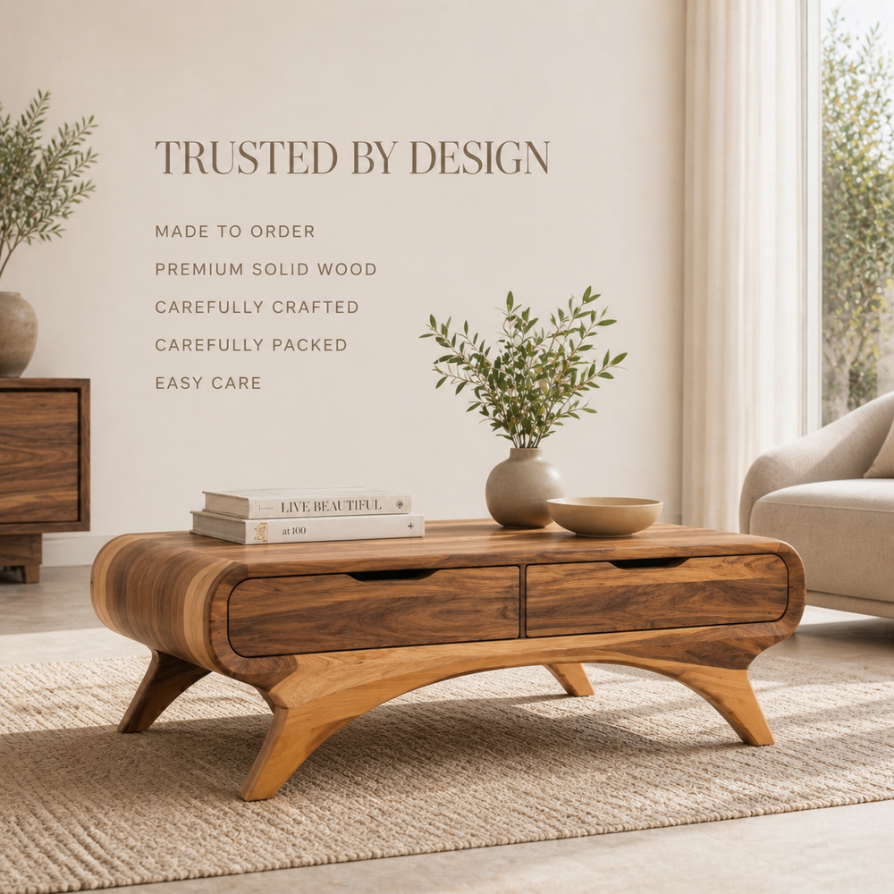 Orin Organic Modern Coffee Table - Design 262 - product image 09