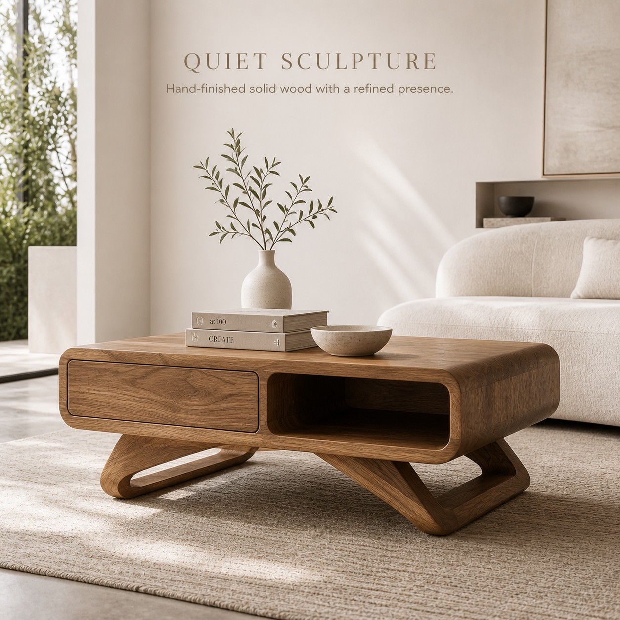 Selene Rounded Lounge Coffee Table - Design 263 - product image 02