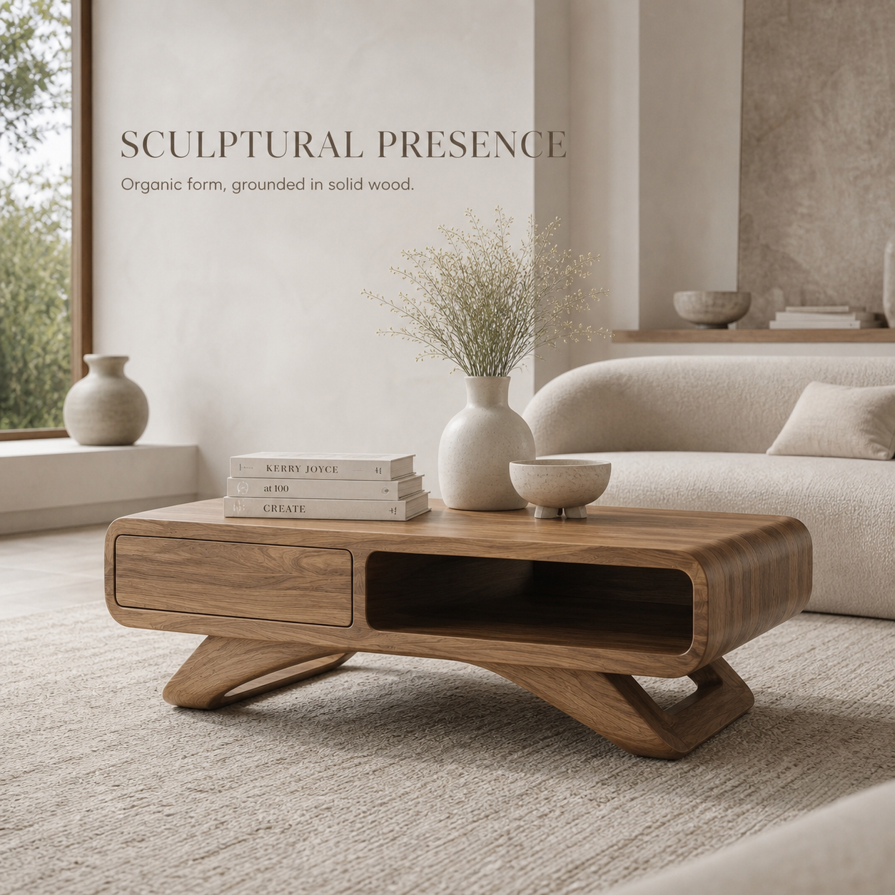 Selene Rounded Lounge Coffee Table - Design 263 - product image 03