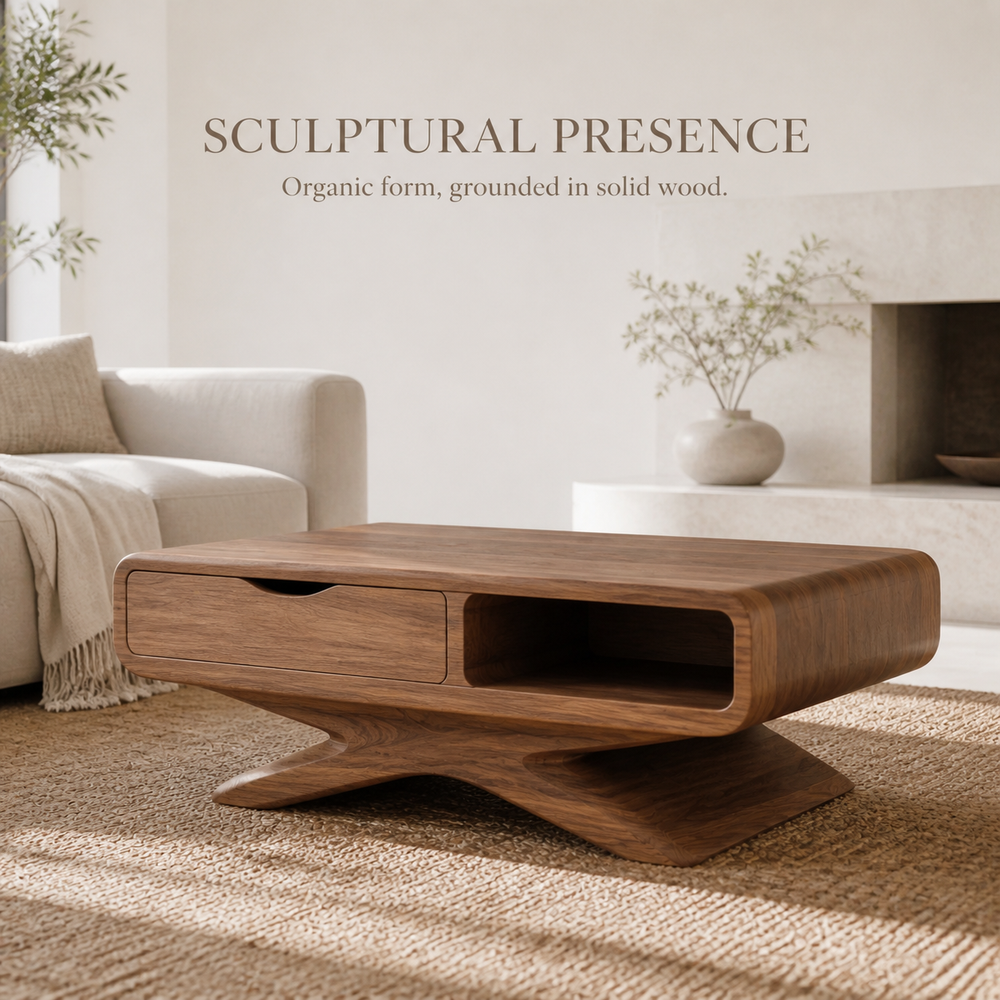 Mira Flow Wood Coffee Table - Design 265 - product image 03
