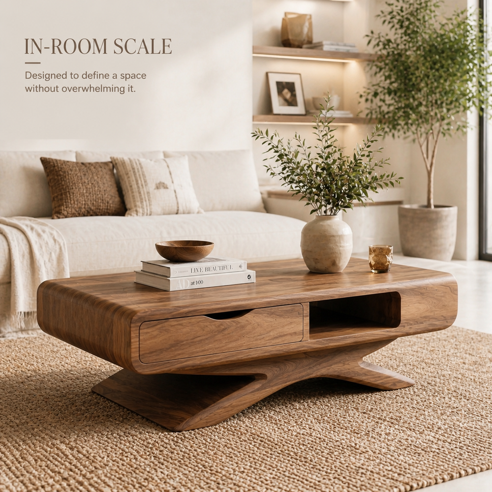 Mira Flow Wood Coffee Table - Design 265 - product image 04