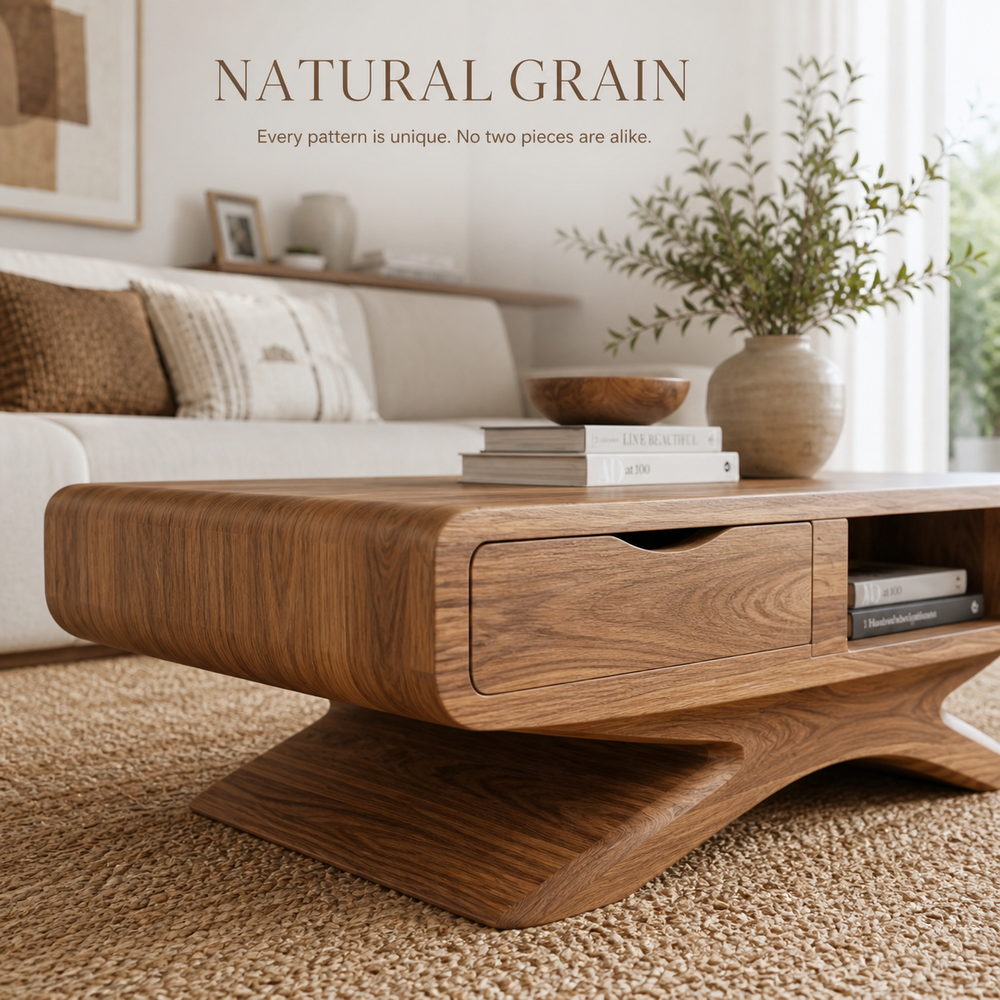 Mira Flow Wood Coffee Table - Design 265 - product image 05