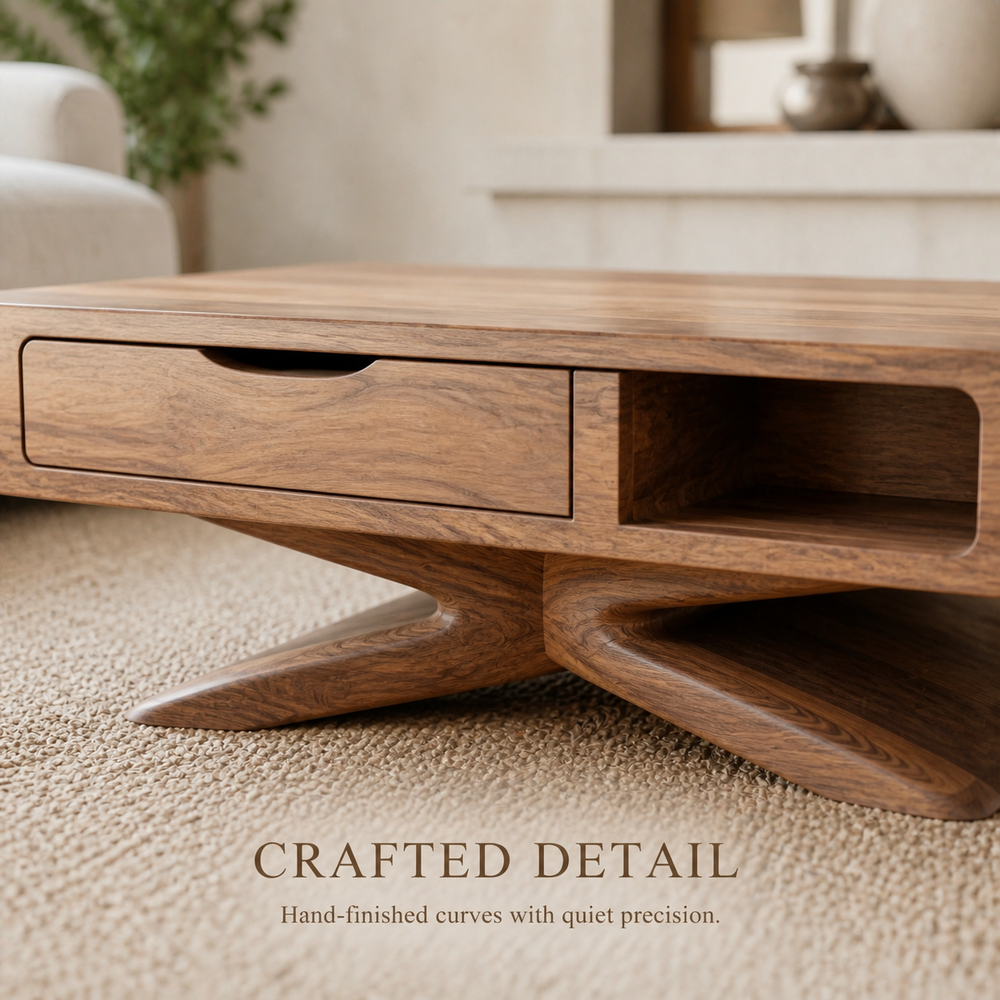 Mira Flow Wood Coffee Table - Design 265 - product image 06