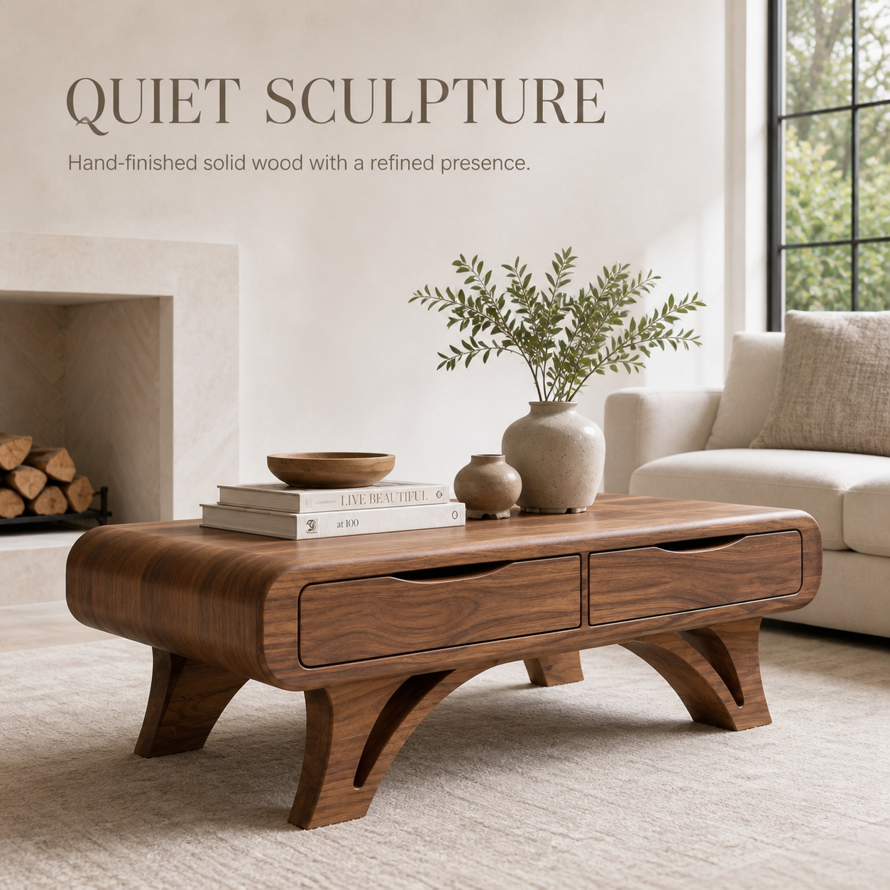 Talia Soft Edge Coffee Table - Design 266 - product image 02