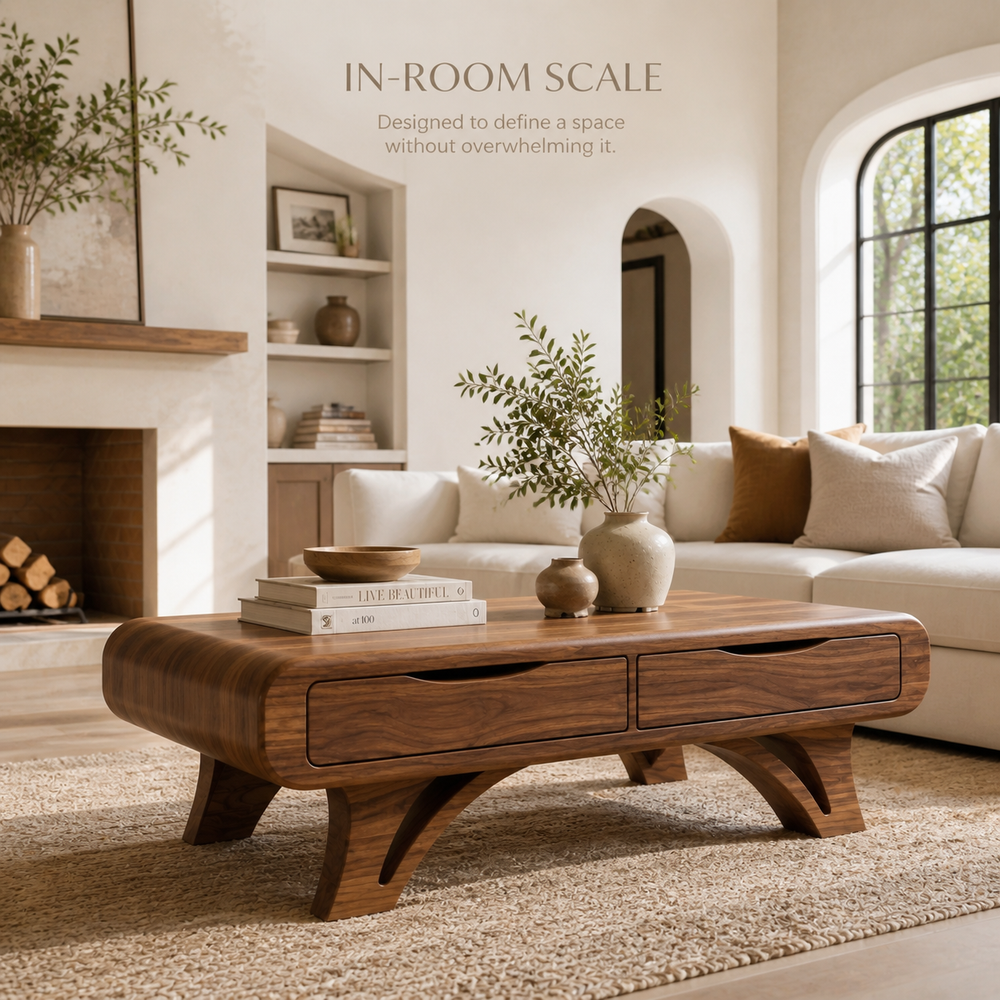 Talia Soft Edge Coffee Table - Design 266 - product image 04