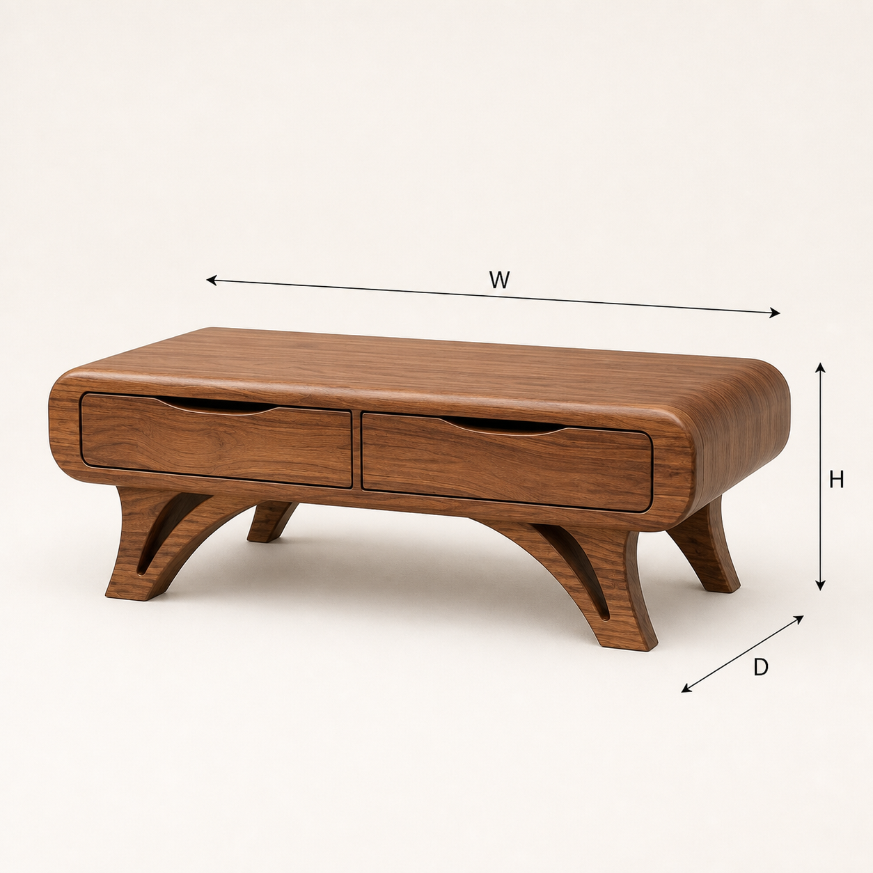 Talia Soft Edge Coffee Table - Design 266 - product image 08