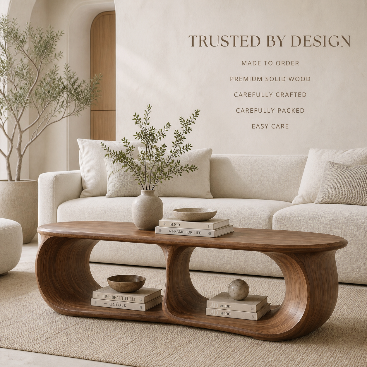 Vale Sculptural Coffee Table - Design 267 - product image 09