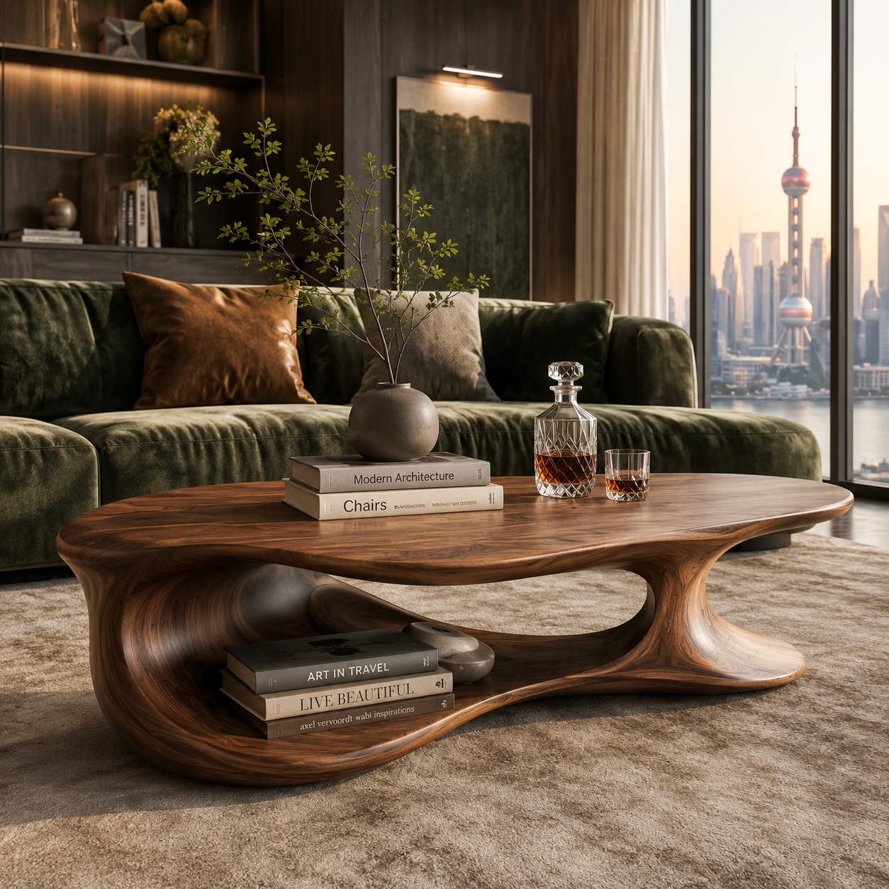 Isla Cloud Edge Coffee Table - Design 268 - main view