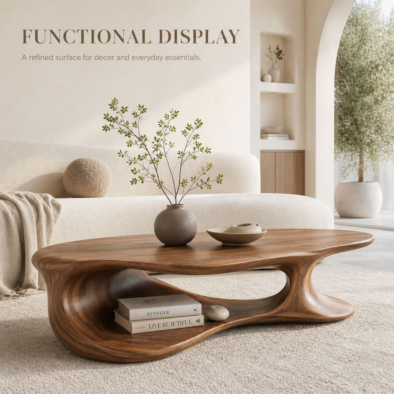 Isla Cloud Edge Coffee Table - Design 268 - product image 07