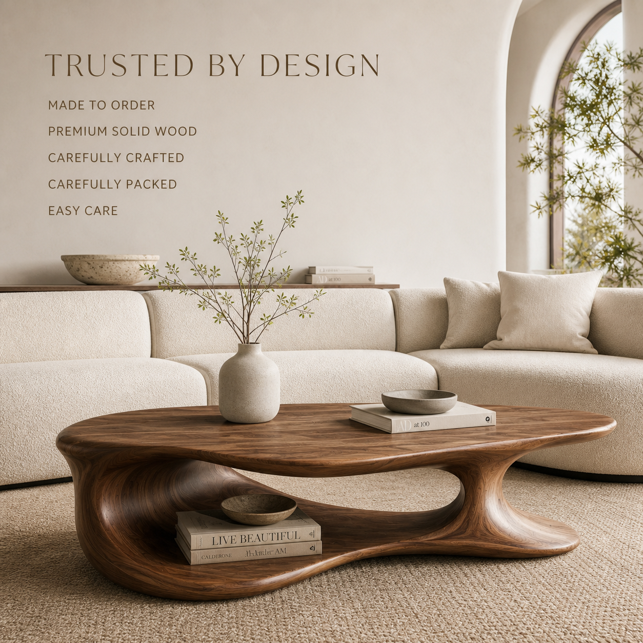 Isla Cloud Edge Coffee Table - Design 268 - product image 09