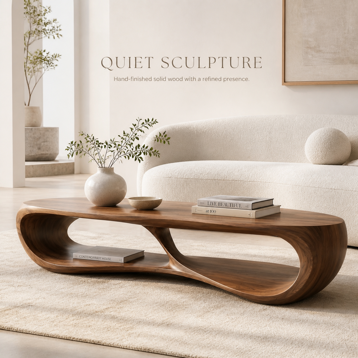 Celine Warm Modern Coffee Table - Design 269 - product image 02