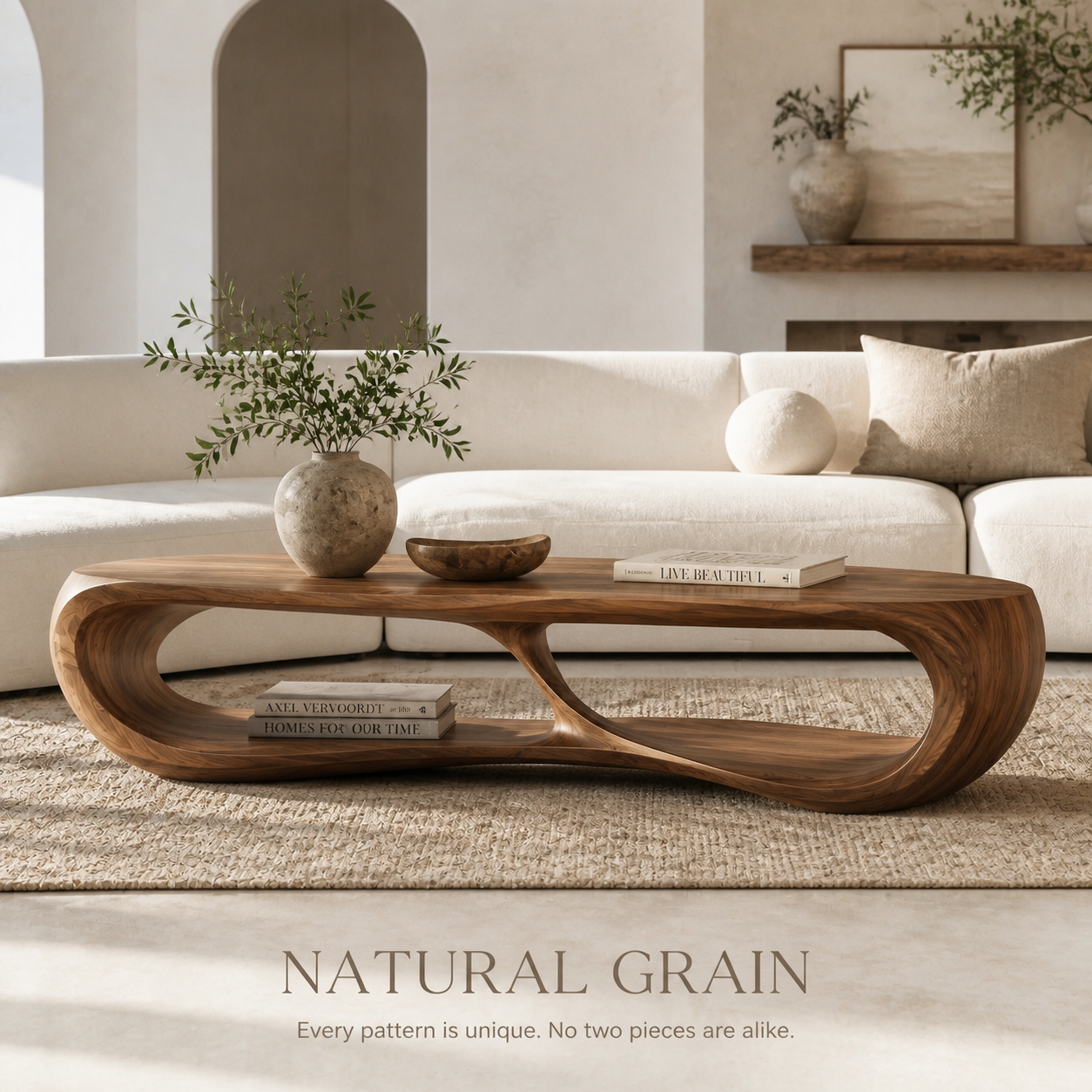 Celine Warm Modern Coffee Table - Design 269 - product image 05