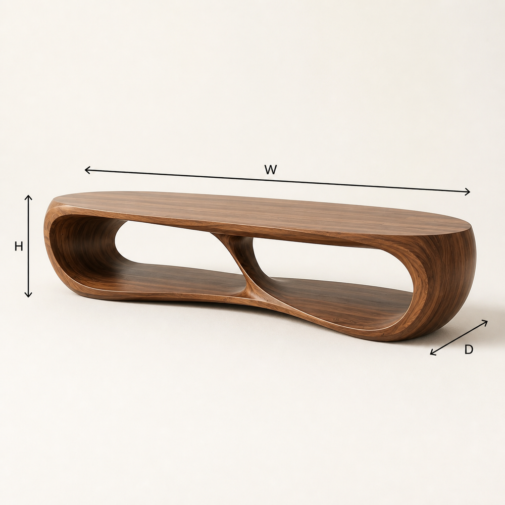 Celine Warm Modern Coffee Table - Design 269 - product image 08