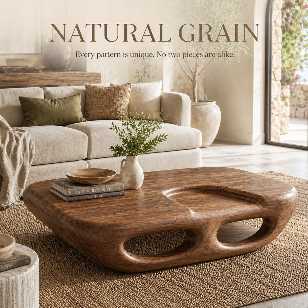 Alden Curved Wood Coffee Table - Design 270 - product image 05