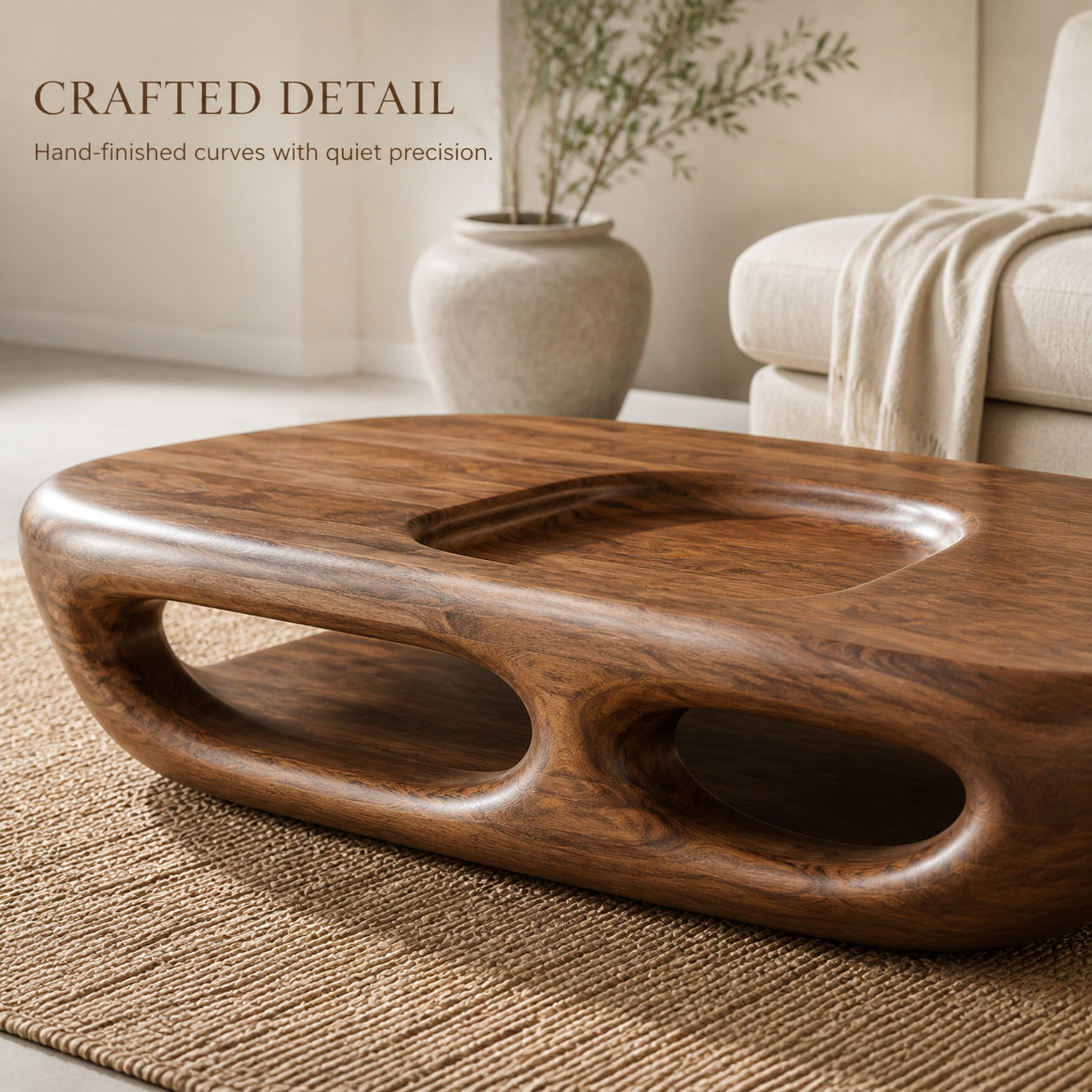 Alden Curved Wood Coffee Table - Design 270 - product image 06