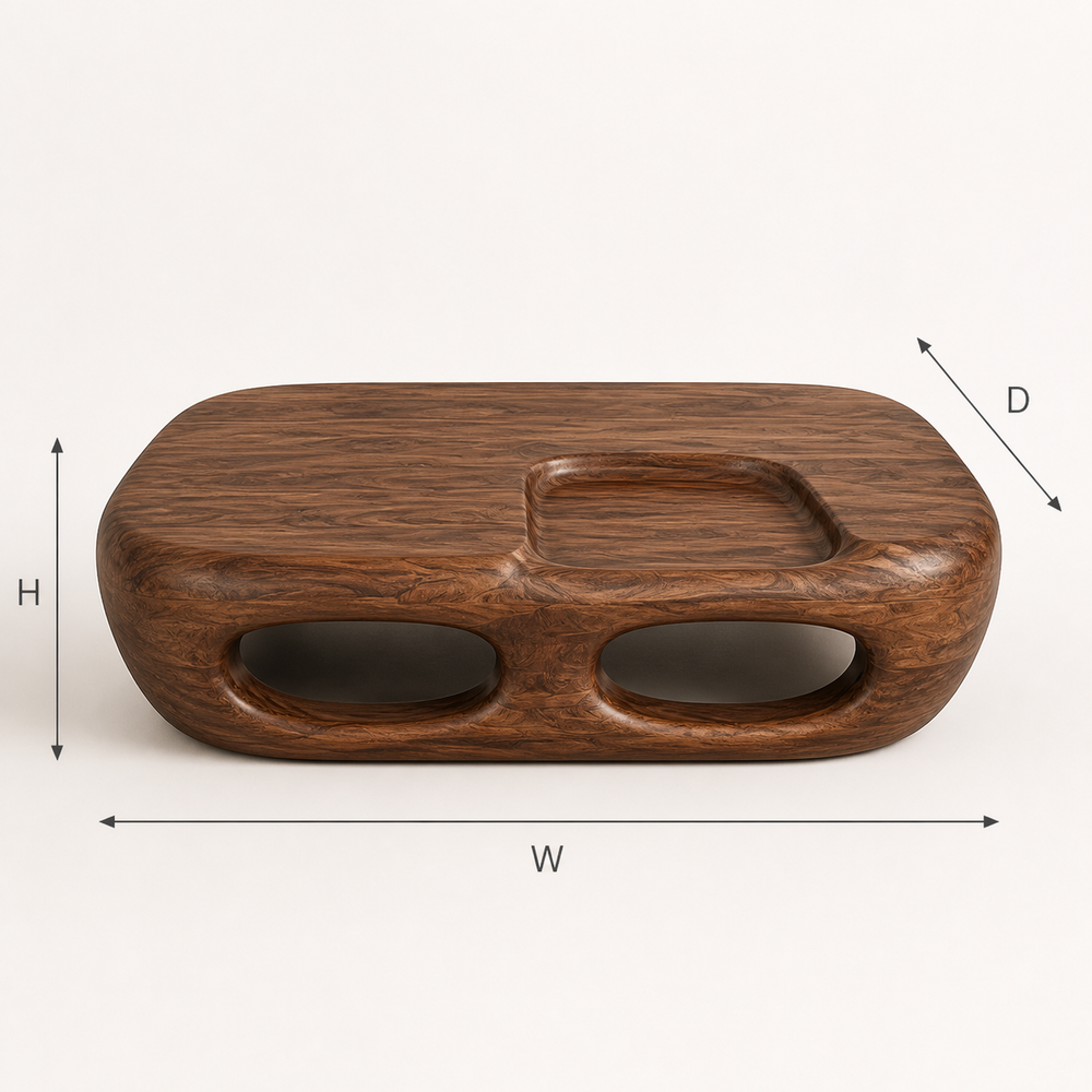 Alden Curved Wood Coffee Table - Design 270 - product image 08