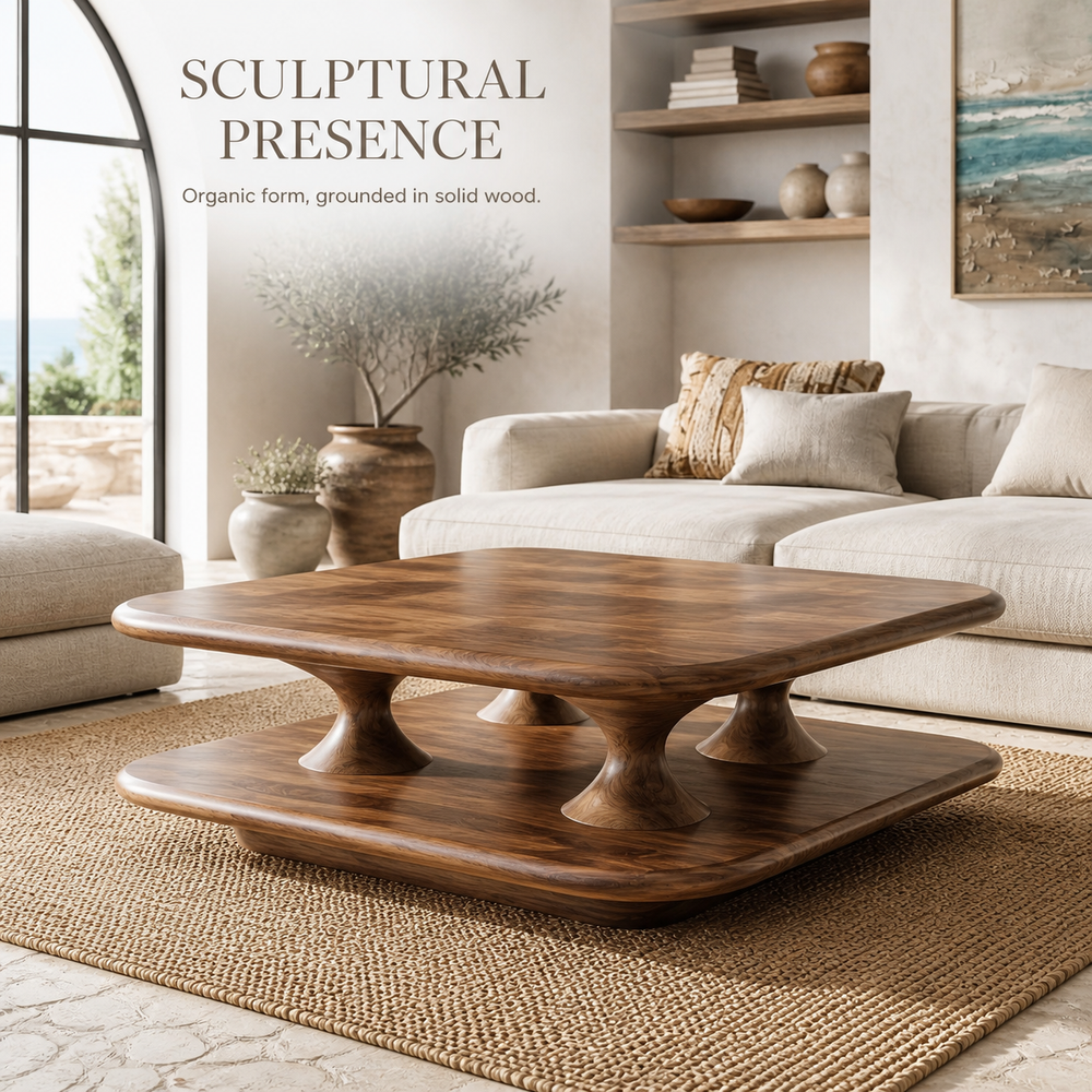 Aurelle Sculptural Coffee Table - Design 272 - product image 03