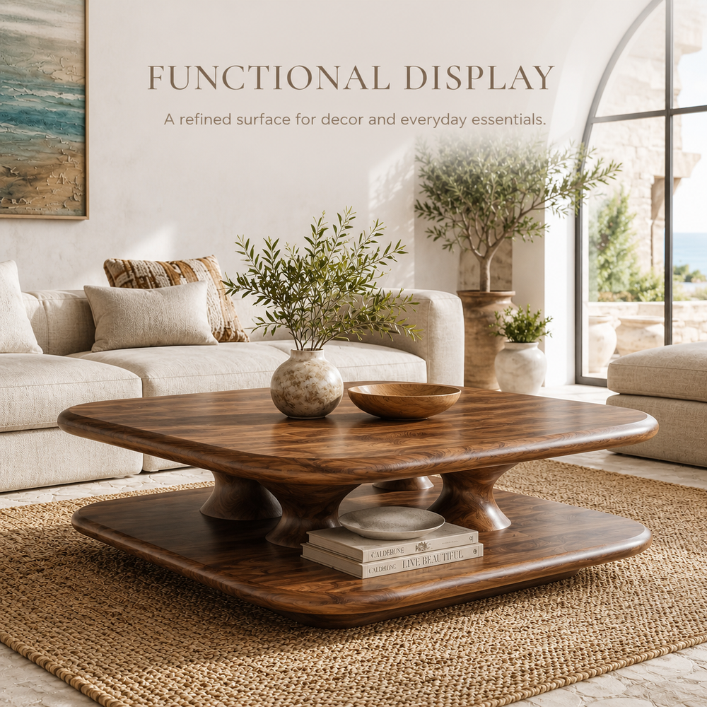 Aurelle Sculptural Coffee Table - Design 272 - product image 07