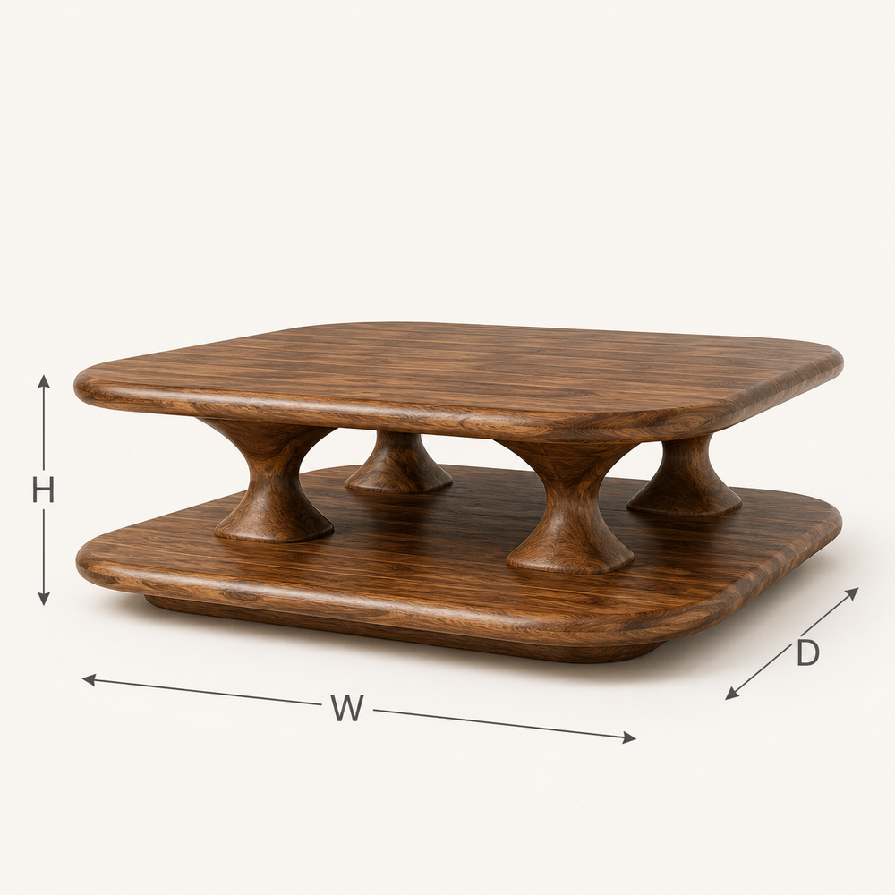 Aurelle Sculptural Coffee Table - Design 272 - product image 08