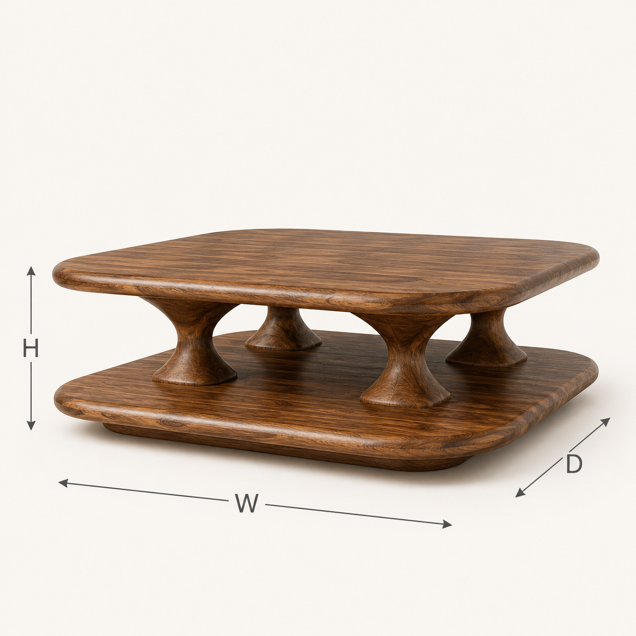 Aurelle Sculptural Coffee Table - Design 272 - product image 08