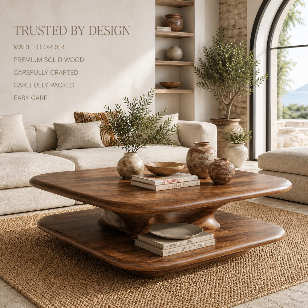 Aurelle Sculptural Coffee Table - Design 272 - product image 09