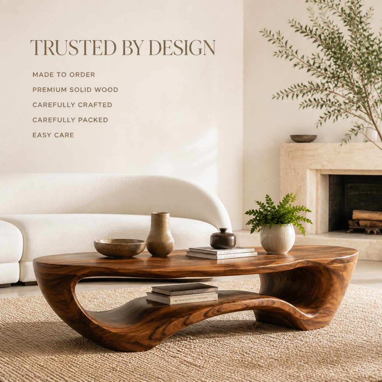 Amara Soft Edge Coffee Table - Design 273 - product image 09