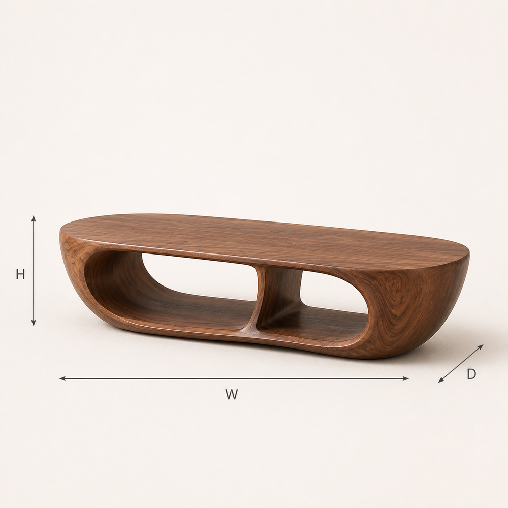 Caldera Organic Coffee Table - Design 275 - product image 08